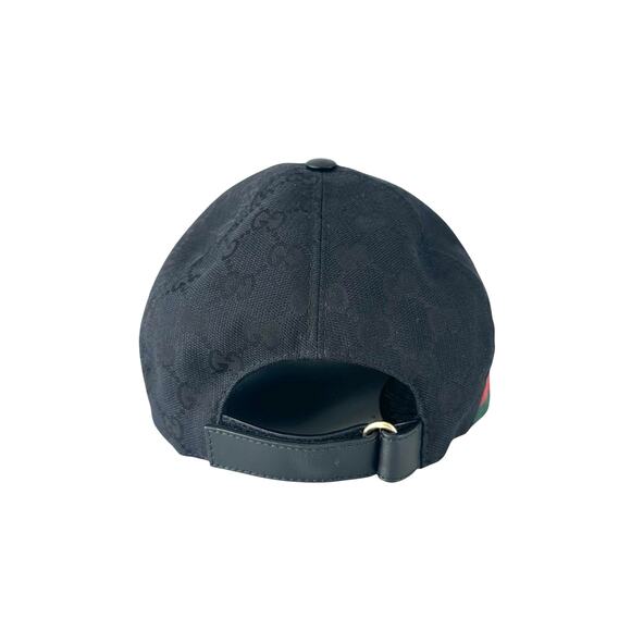 Gucci Monogram Web Stripe Baseball Cap - Picture 2 of 8